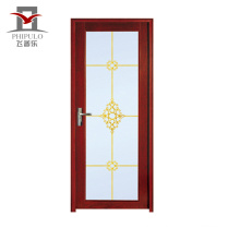 2018 new glass design aluminum alloy door with cheapest price